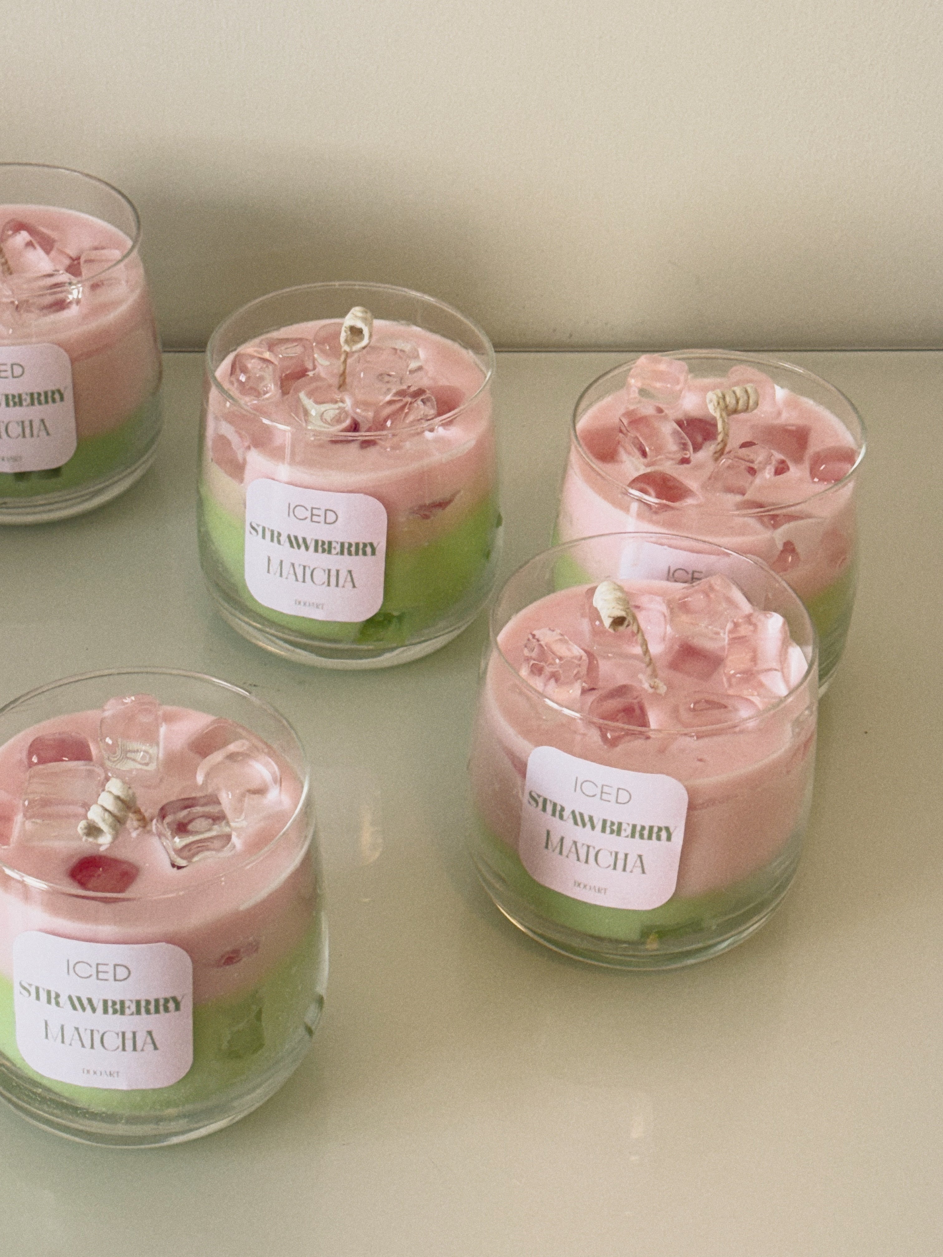 Strawberry Matcha Candle