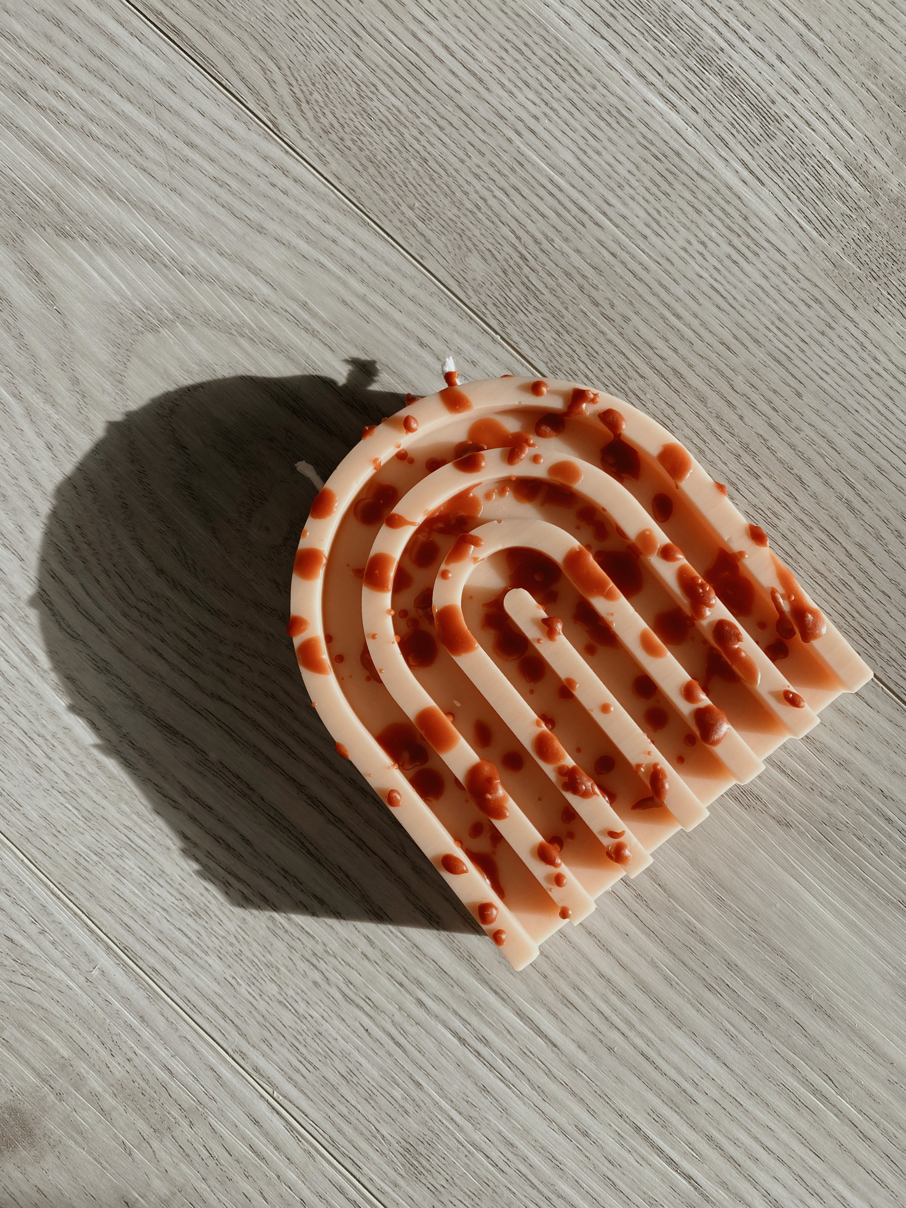 Splashed Lucky Candle
