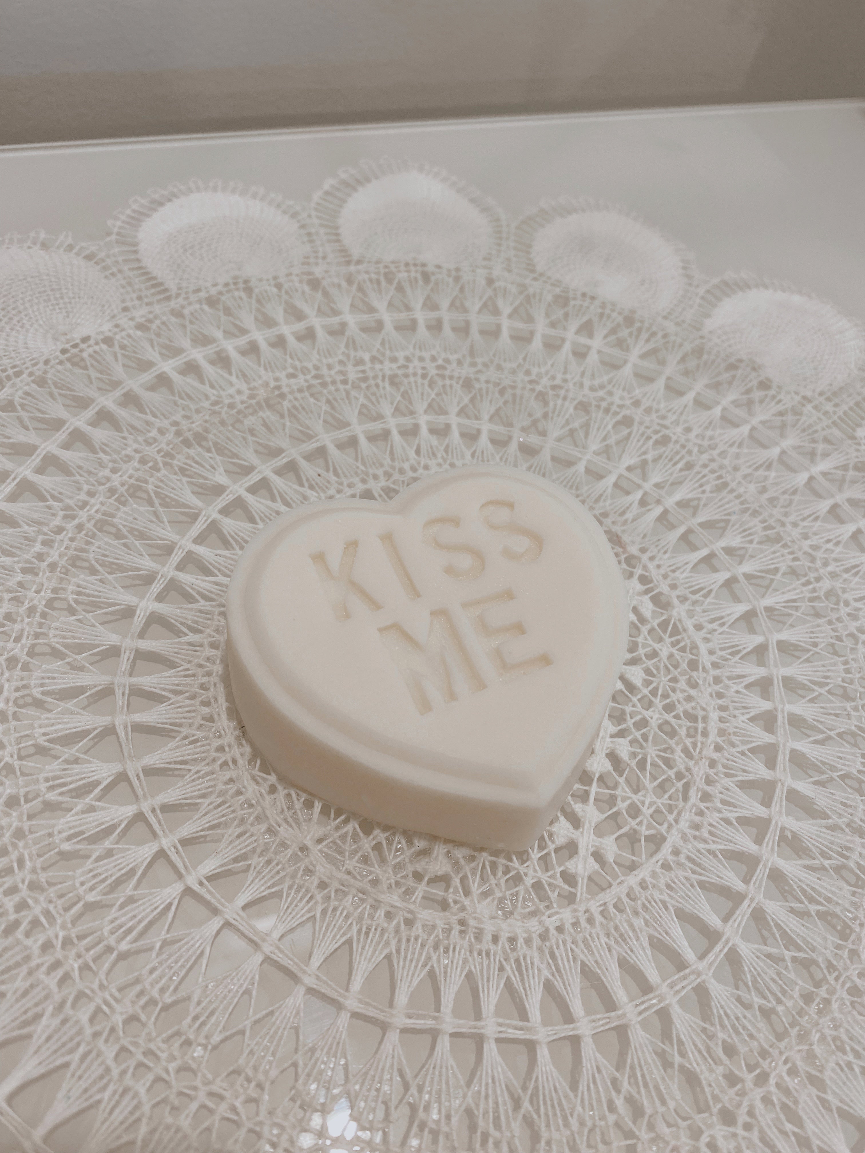 Candy Heart Candle
