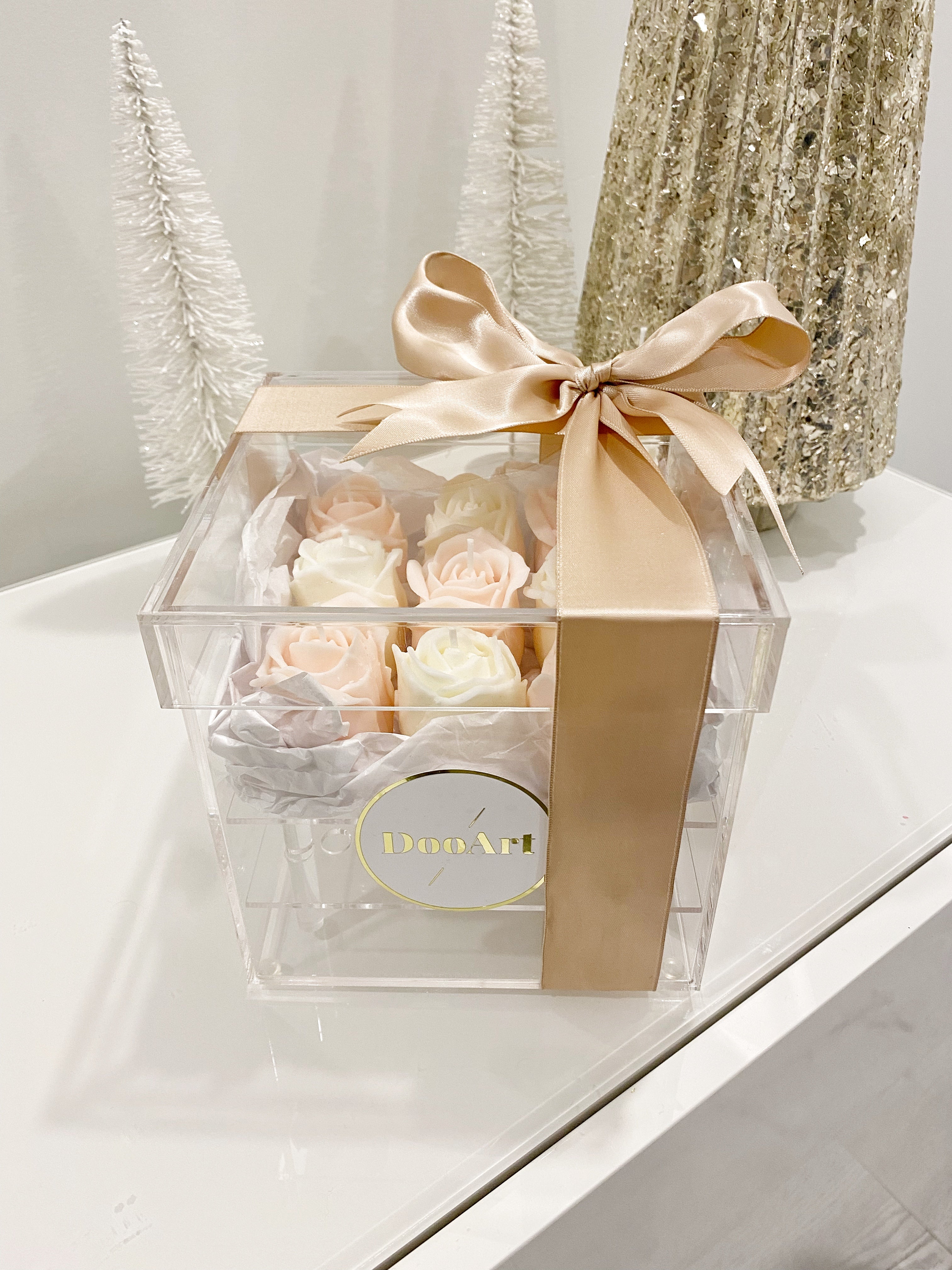 Roses Candle Box