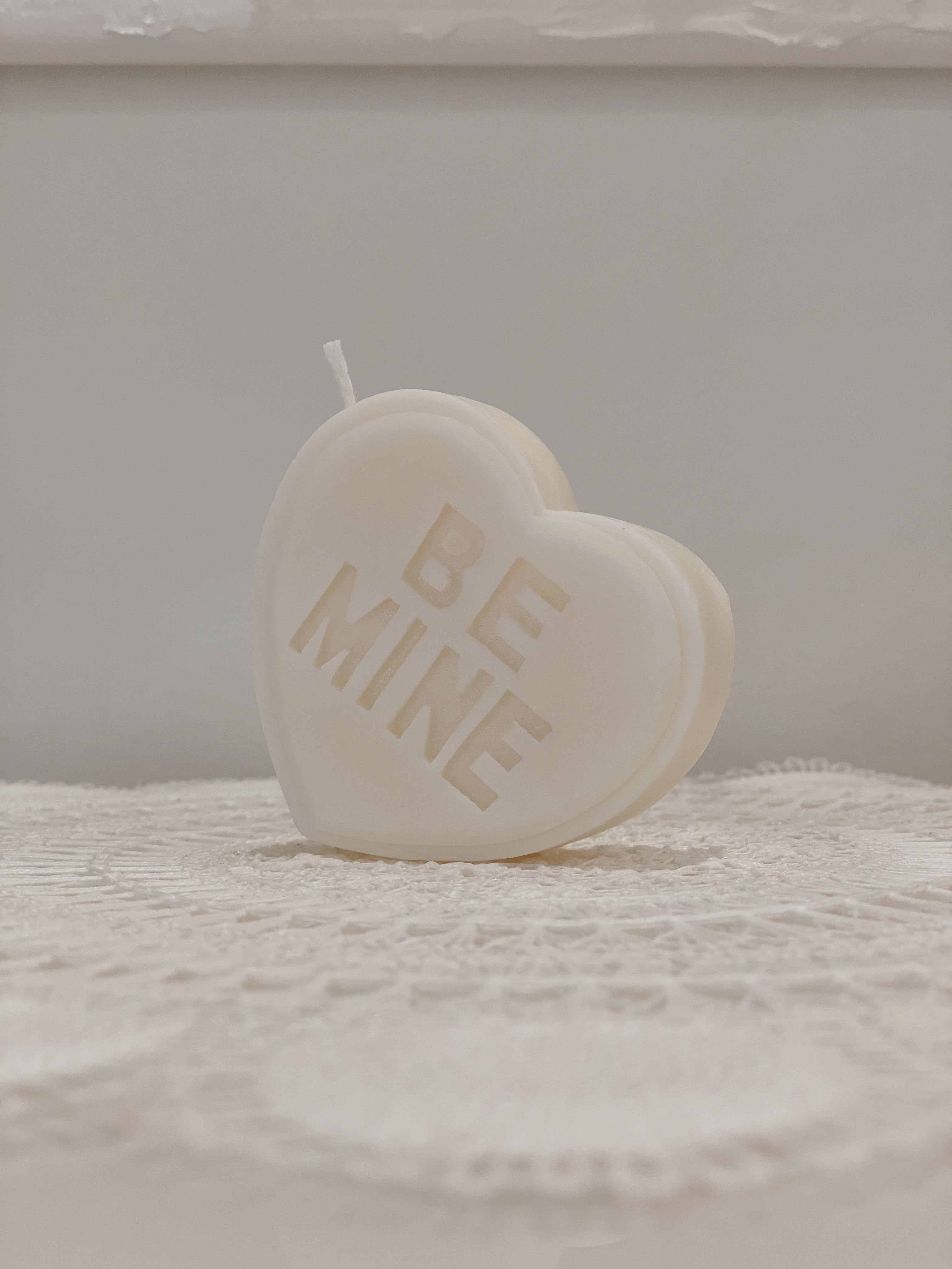 Candy Heart Candle