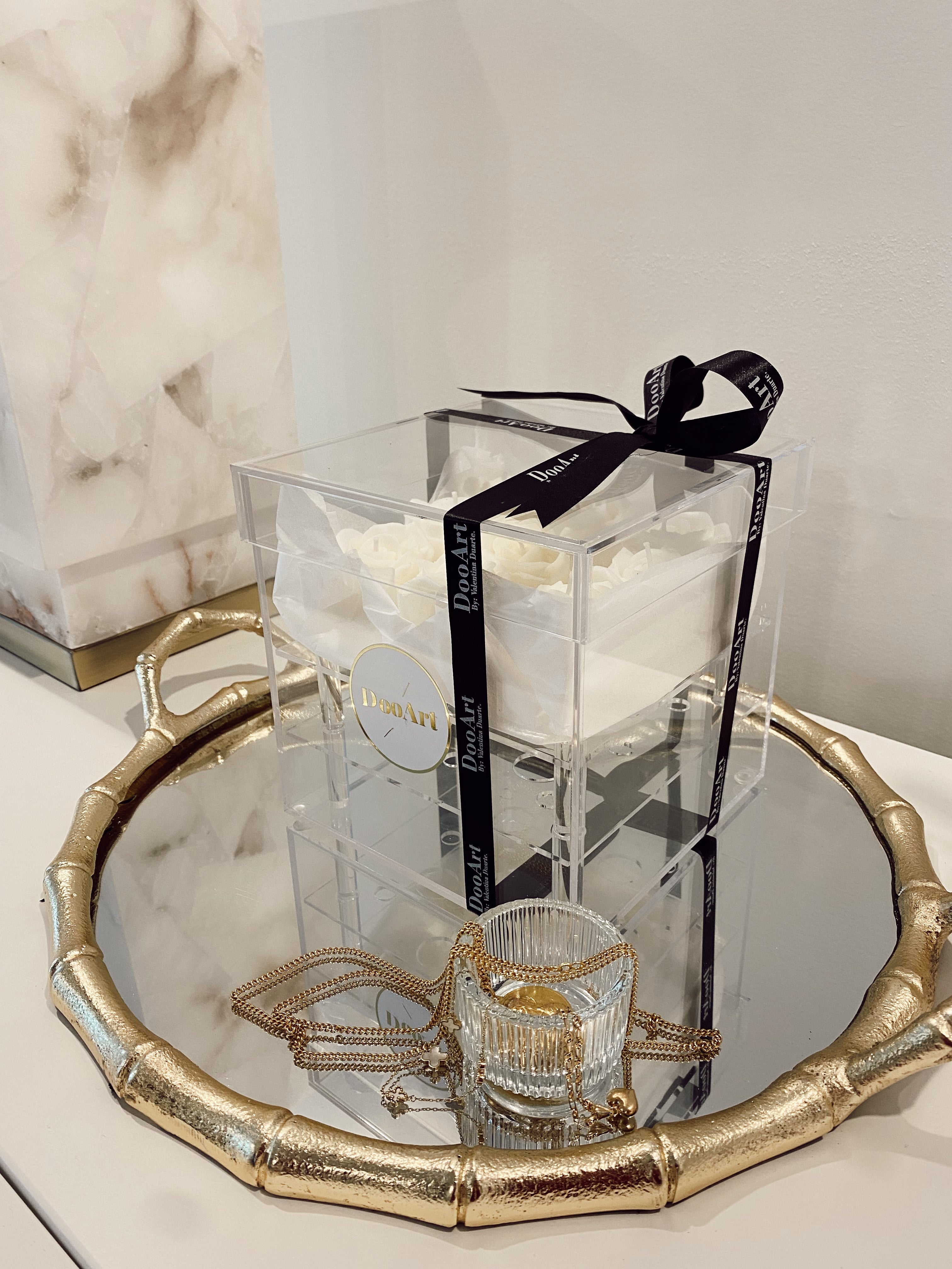Roses Candle Box
