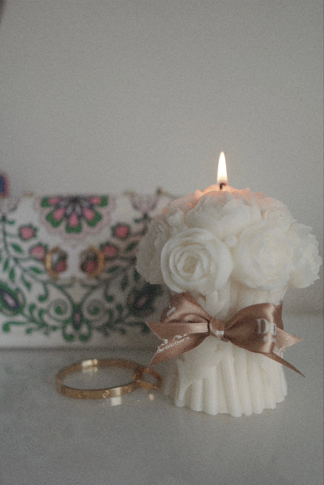 Flower Bouquet Candle