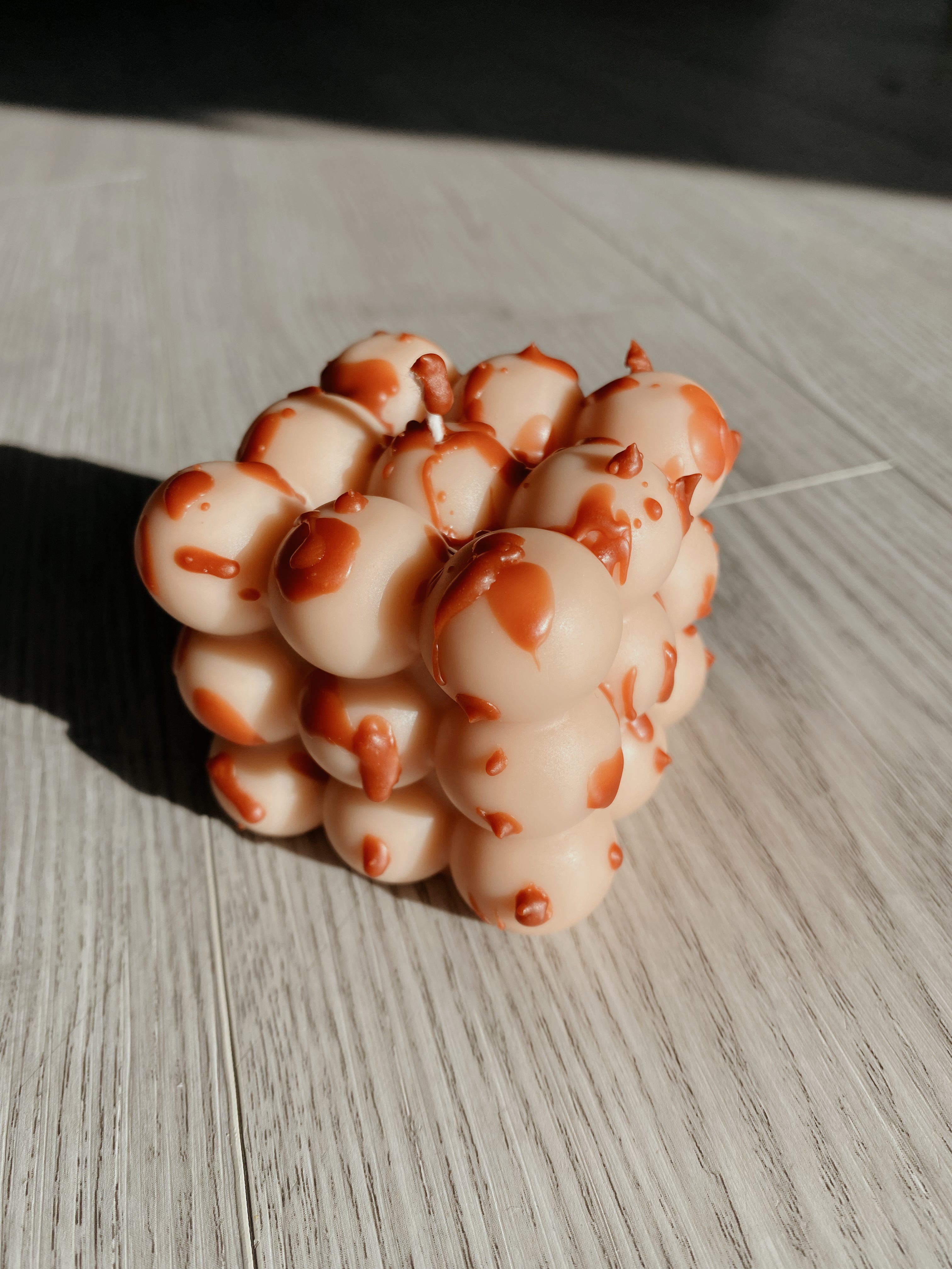 Splashed Bubble Candle
