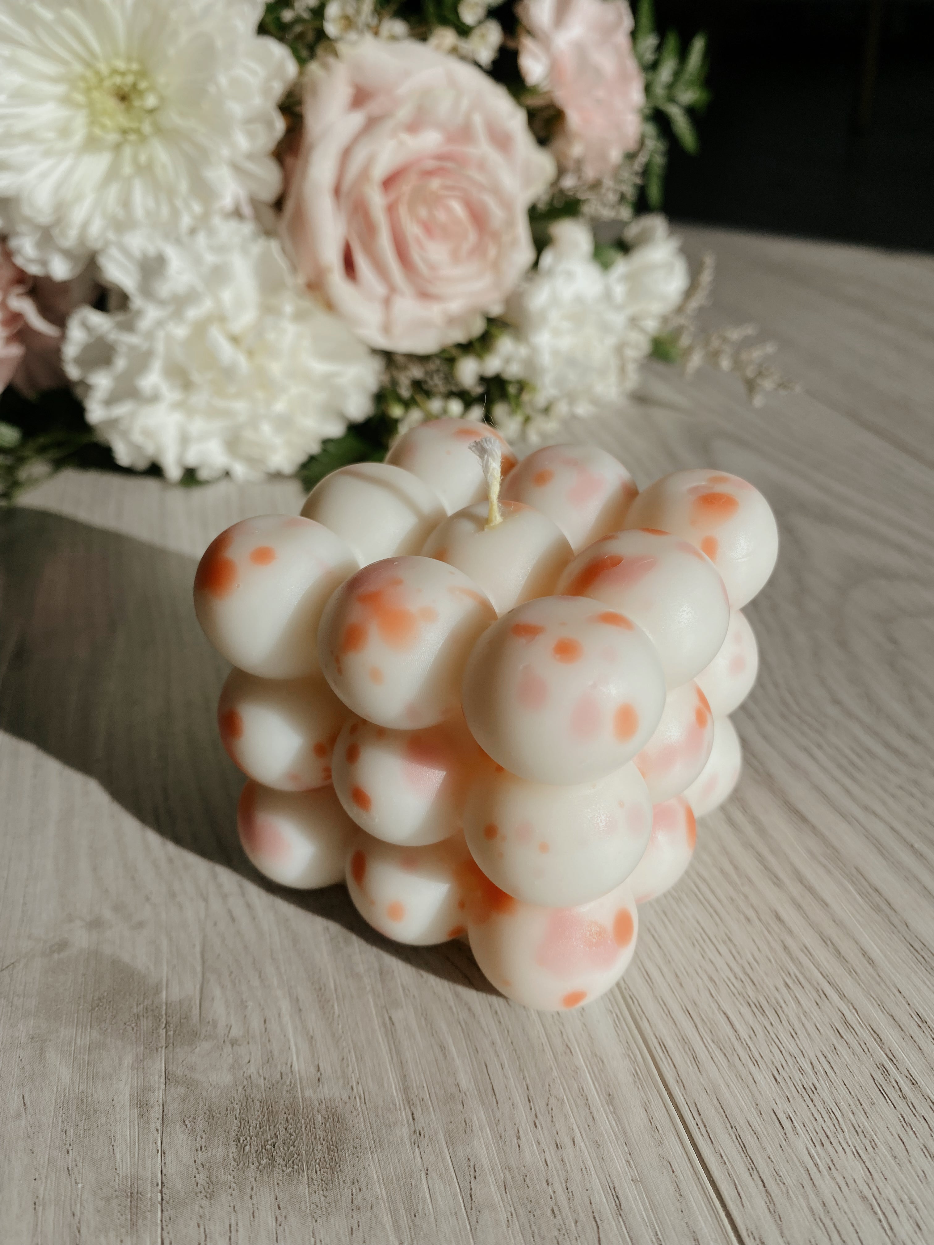 Splashed Bubble Candle