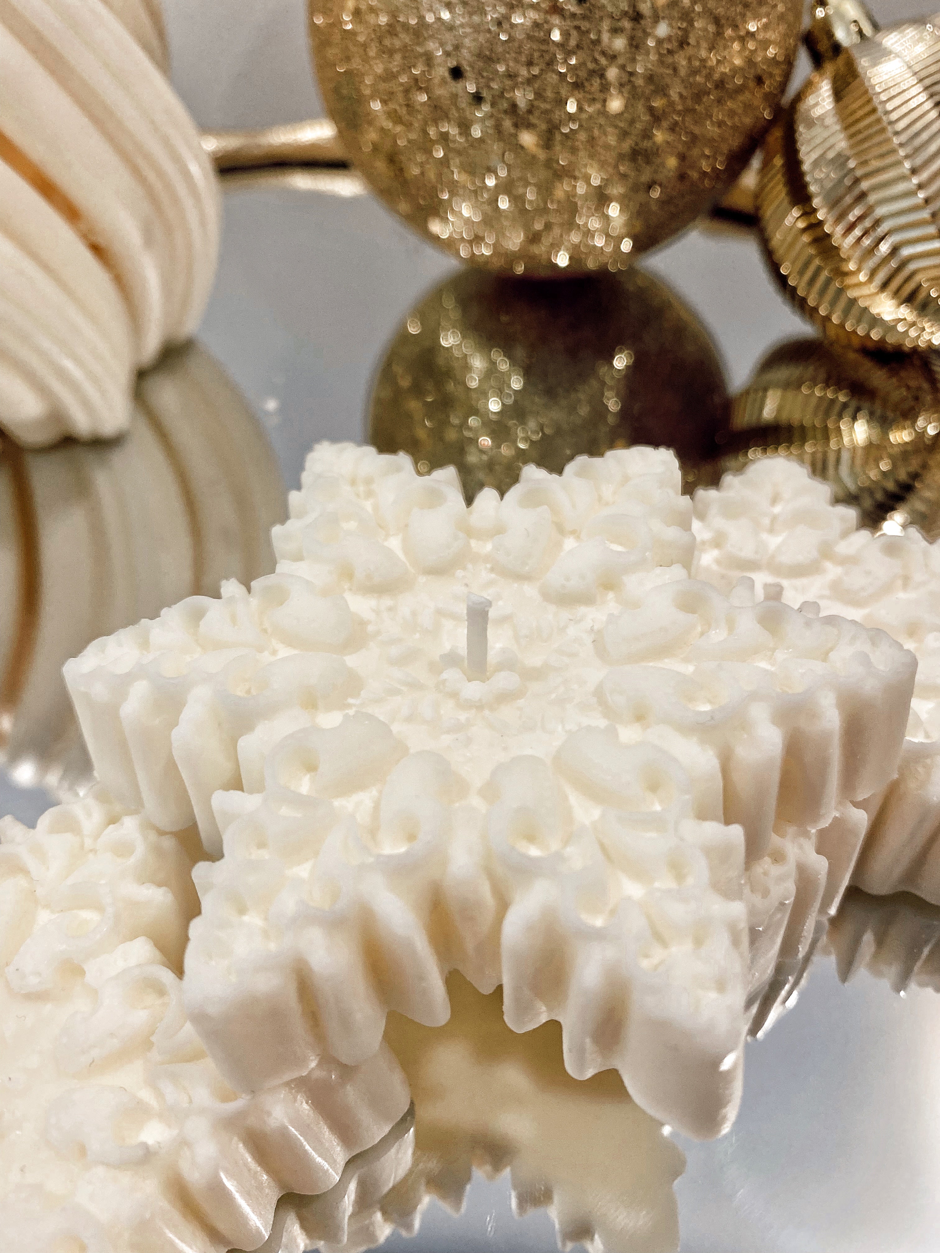 Snow Flake Candles