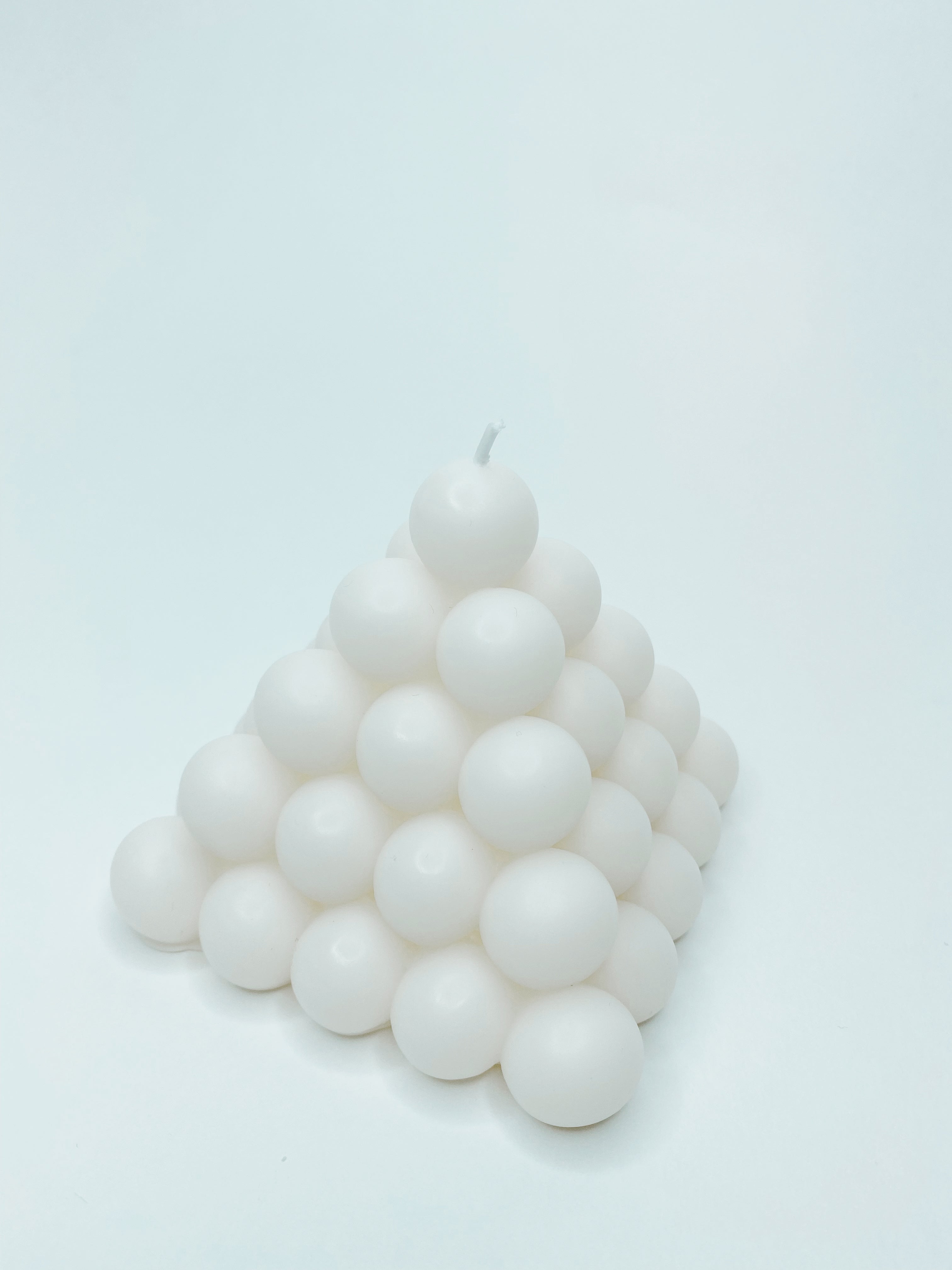 Bubble Pyramid Candle